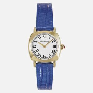 Ferragamo Womens Ferragamo Soft Gold 23mm Watch